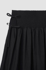 Smocking Skirt / Black