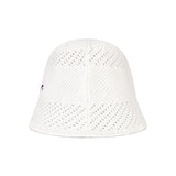 New Wave Varzar Punching Knit Bucket Hat White