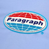 PARAGRAPH TOWELING PATCH T SHIRT - BLUE