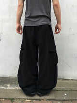 トーブ リネン カーゴ ワイド パンツ3C
