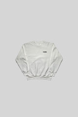 "NO BURNERS" CREW NECK SWEAT(WHITE)
