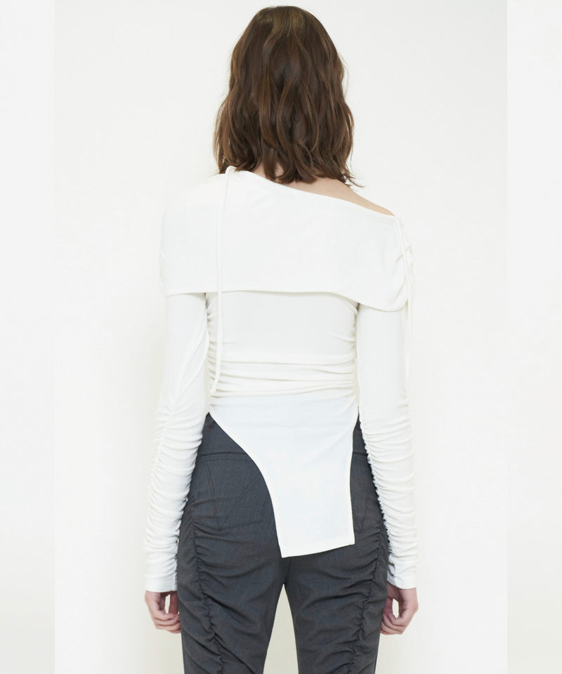 DEFORMATION OFF SHOULDER TOP