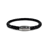 CHUBASCO SIMPLE LEATHER MAGNET BRACELET CSLM01