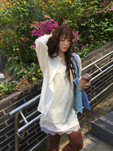 Loire Floral V-Dress (3color) 