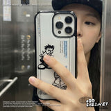 ヒップ 8ビット ピクセル グラフィック エポキシ バンパー iPhone ケース
