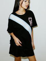 SASH TEE BLACK