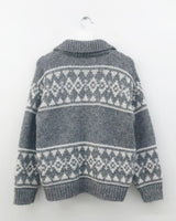 Pudding Nordic Half-Neck Zip-Up (2color)