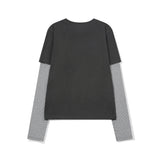 ルミpfpレイヤード LS-T [Charcoal grey]