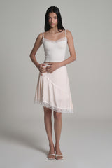 Fairy Lace Flow Skirt, Pink