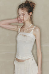 MOONFLOWER SKIRT cream