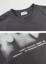ブラー長袖Tシャツ