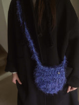 Hairy Mini Bag - Blue