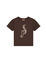 1/2 S クレフバンダナTシャツ (BROWN)
