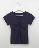 Serine shirring t-shirt (4color)