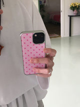 [silver epoxy] ドット(pink • pink)