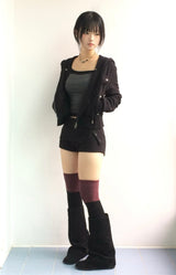 Bitline Curve Hooded Zip-up