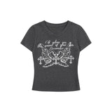 Angel Wing Graphic Slim Tee
