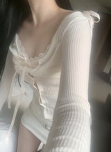 Furreni Lace Strap Top (ivory)