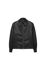 PM leather blouson