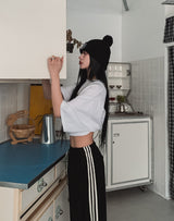 Cable Leather Trackline Corduroy Pants