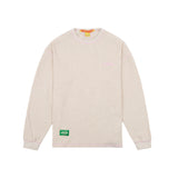 WAFFLE COZY L/S TEE_OATMEAL