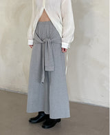 Tie Training Banding Long Skirt