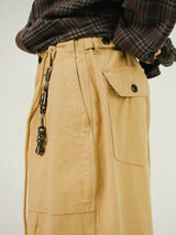 LF Cotton Wide Balloon Pants