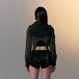 Trench Crop Jacket