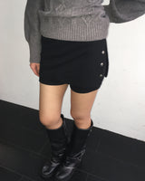 スナップスカートパンツ