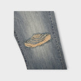 ASCLO Salted Damage Cut Denim Pants (52261)