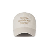 TMV Lettering Ball Cap / Twill Sand