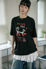 26SS★ キャッツテール半袖Tシャツ
