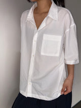 Overshy Waffle Short Sleeve Shirt 5color