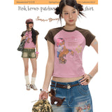 BETWEENAND サマーテーマ ショートスリーブ Tシャツ