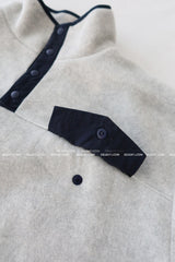 [UNISEX] Coloring fleece half zip-up & jogger pants set