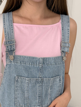 hickory denim overall