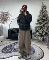 Hedy Curved Cargo Cotton Pants