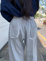 LACE LINE SWEAT PANTS (3C)