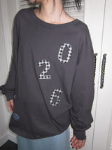 26FW★ [BAONHAUS] ヘイディン パッチ オーバー ロングスリーブ Tシャツ