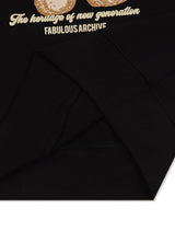 UNISEX Bare Friends レギュラーフィットスウェットシャツ ブラック (FCF1TS322M)