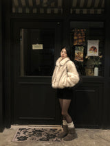 Maxi Vintage Fur Jacket 