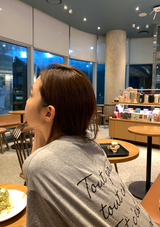 Rear Mer Lettering Short Sleeve T-shirt / 3 colors