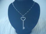 Heart Key Necklace