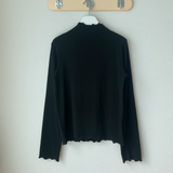 Lovmi Wave Half-Turtleneck T-Shirt 