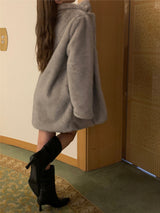 SHIRRING ANKLE BOOTS