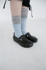 vintage buckle flat shoes(225-250)