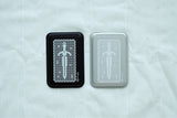 【MADE】 Inner Sword | MagSafe Wallet - Silver / Black