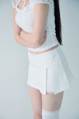 Muse lace top (Ivory)