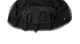 Tirin Pintuck Frill Lace Midi Skirt