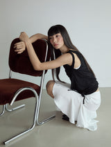 Layered Sleeveless Top_Black